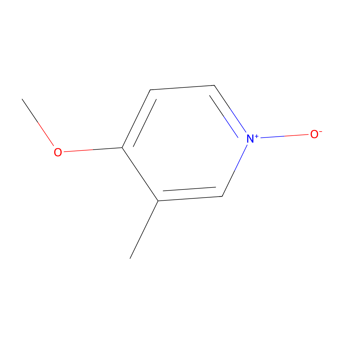 Methyl 3-methyl-1-oxidopyridin-4-yl ether molecular structure, CAS 26883-29-4