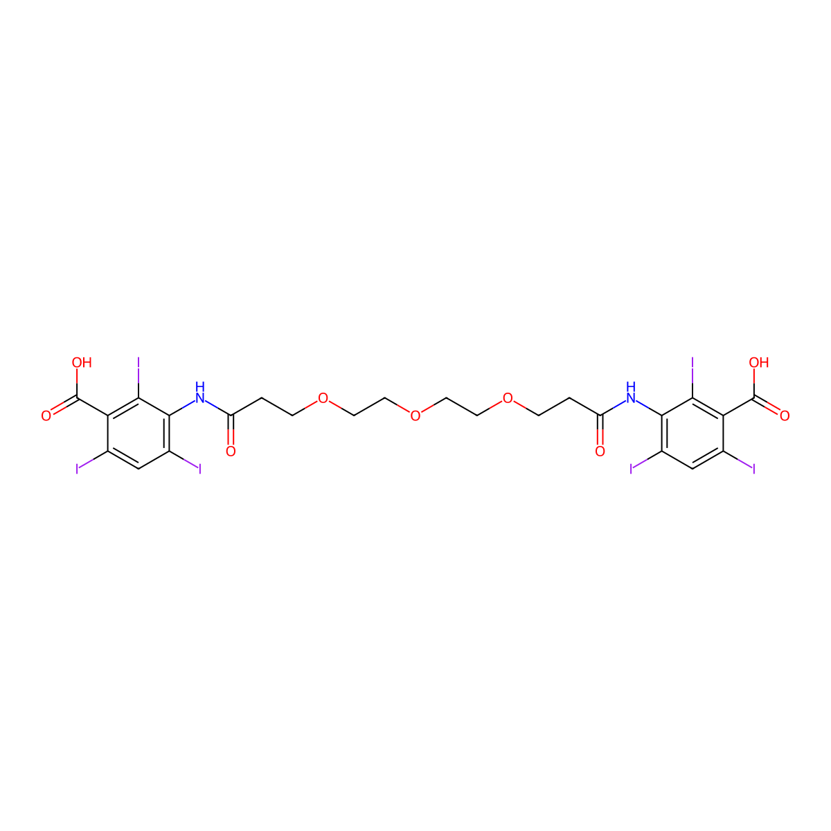 Iotrioxide molecular structure, CAS 26887-04-7