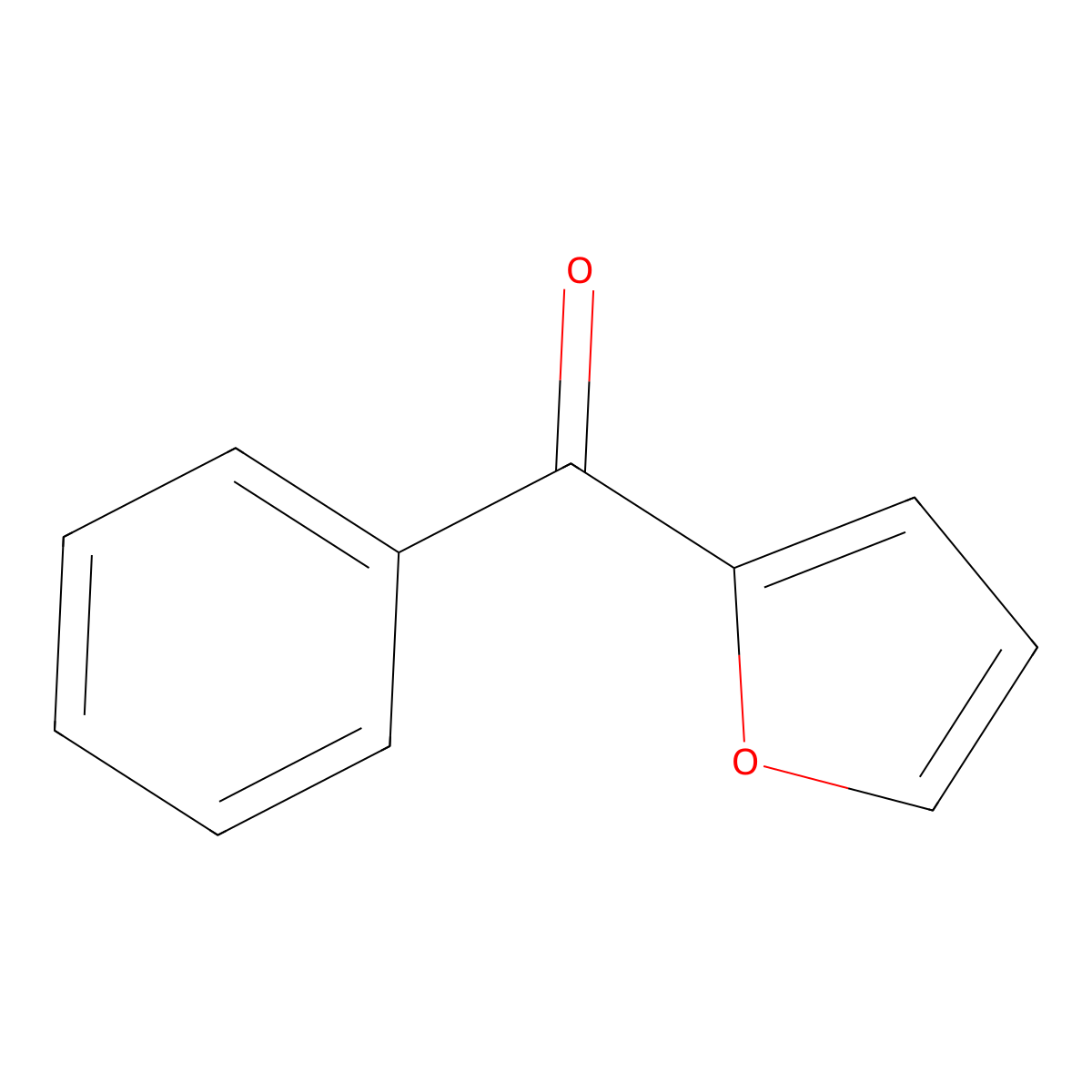 Methanone, 2-furanylphenyl- molecular structure, CAS 2689-59-0