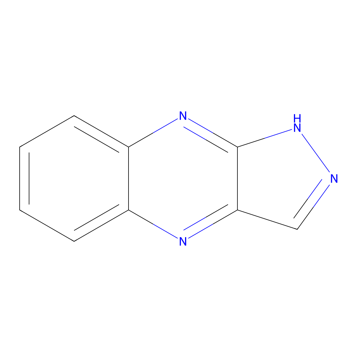 Flavazole molecular structure, CAS 269-75-0