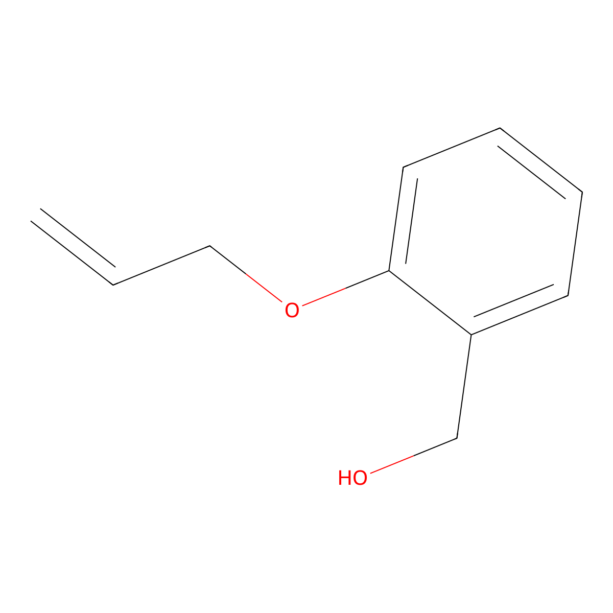 [2-(Allyloxy)phenyl]methanol molecular structure, CAS 26906-01-4
