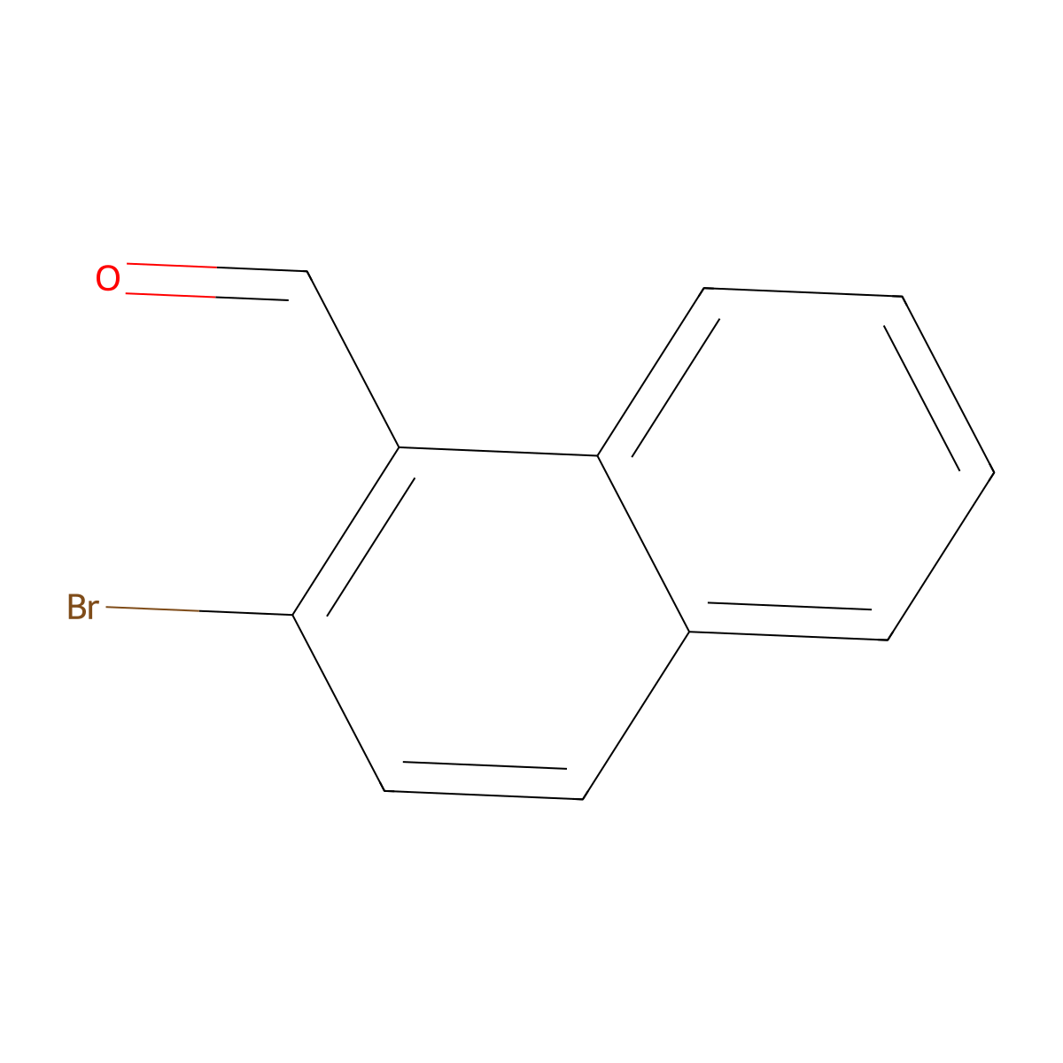 2-Bromo-1-naphthaldehyde molecular structure, CAS 269066-75-3