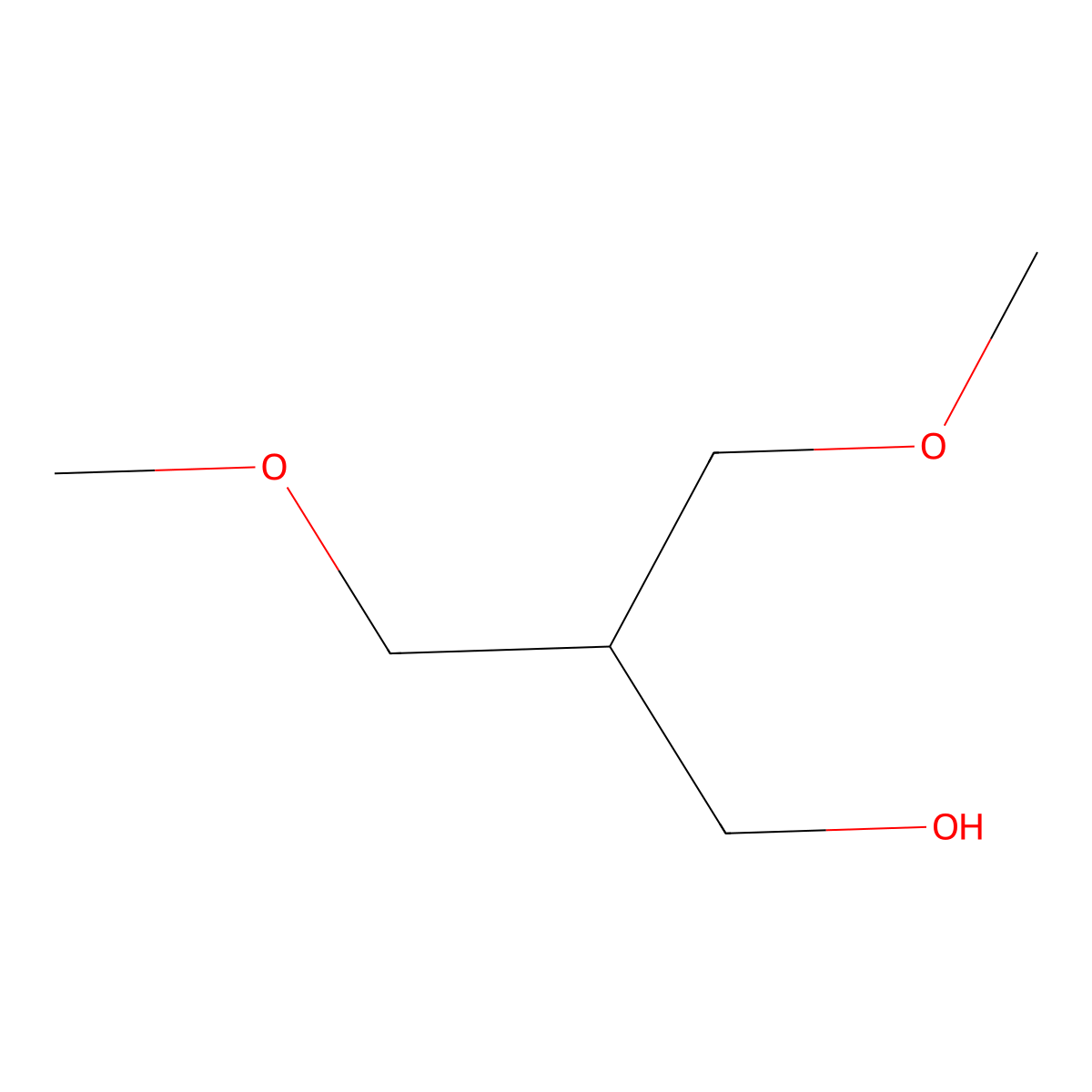 3-Methoxy-2-(methoxymethyl)propan-1-ol molecular structure, CAS 269071-36-5