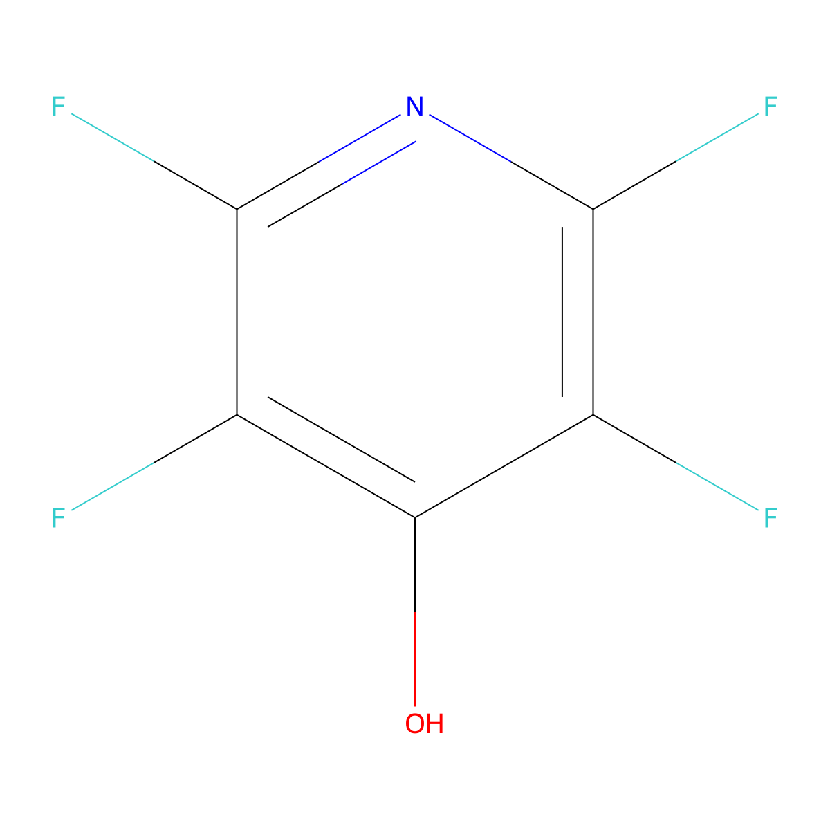 2,3,5,6-Tetrafluoropyridin-4-ol molecular structure, CAS 2693-66-5