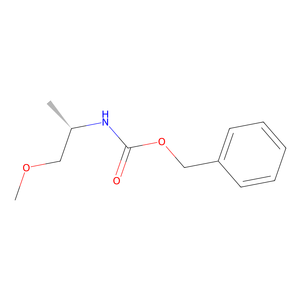 benzyl N-[(2S)-1-methoxypropan-2-yl]carbamate molecular structure, CAS 2694057-69-5