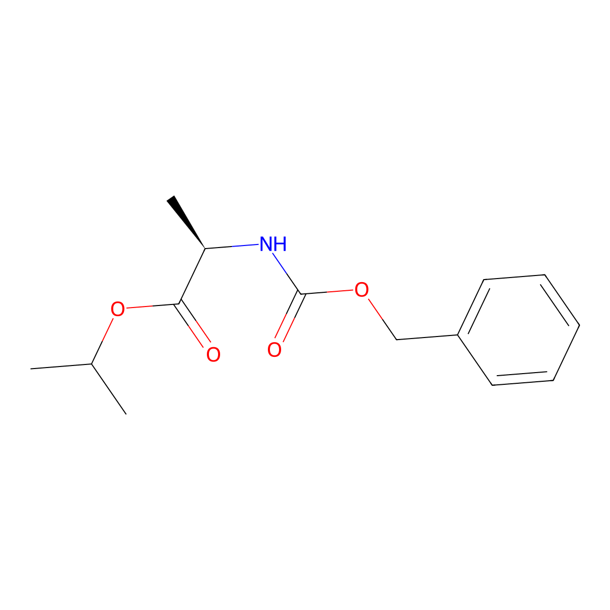 propan-2-yl (2R)-2-{[(benzyloxy)carbonyl]amino}propanoate molecular structure, CAS 2694058-13-2