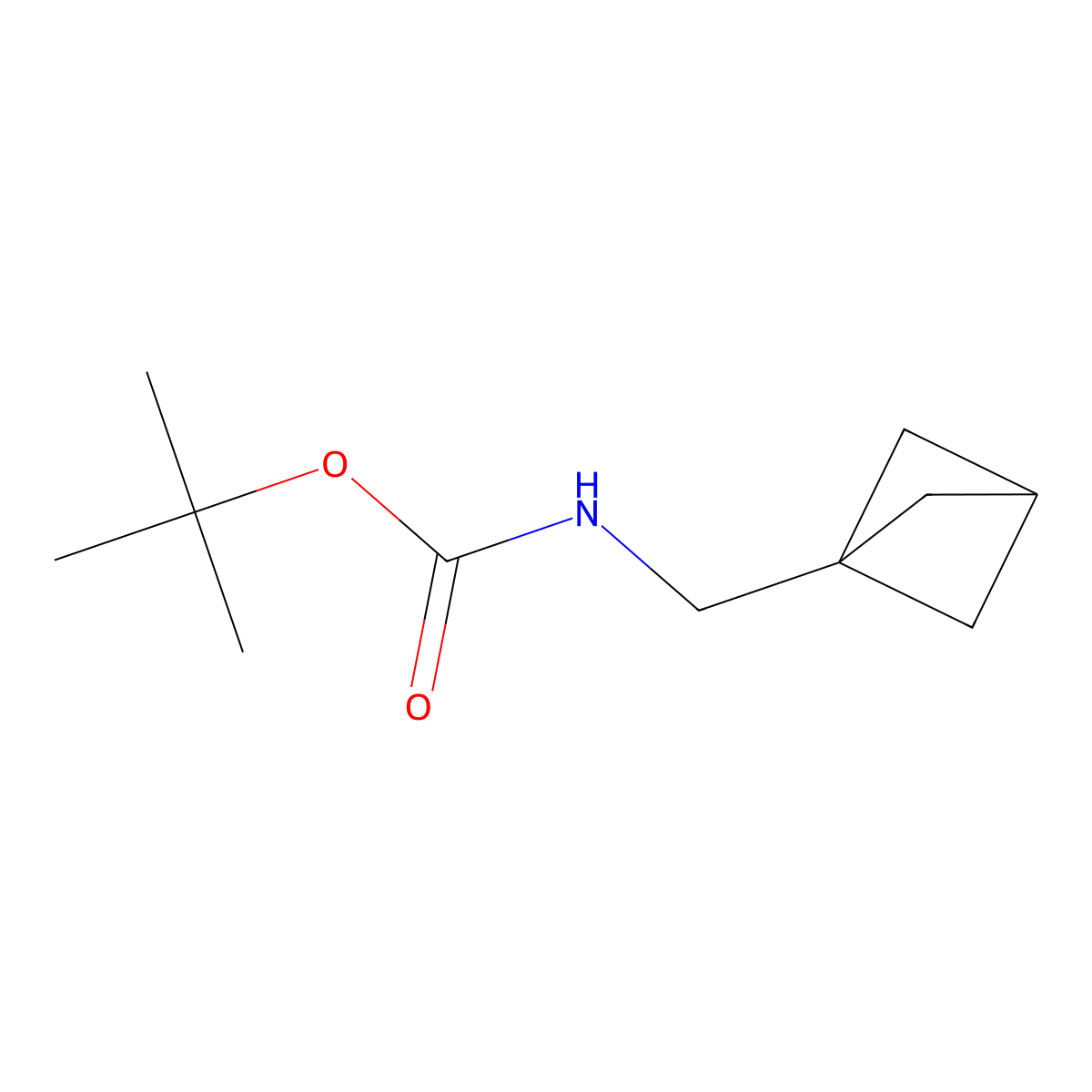 N-Boc-1-(bicyclo[1.1.1]pentan-1-YL)methanamine molecular structure, CAS 2694725-35-2