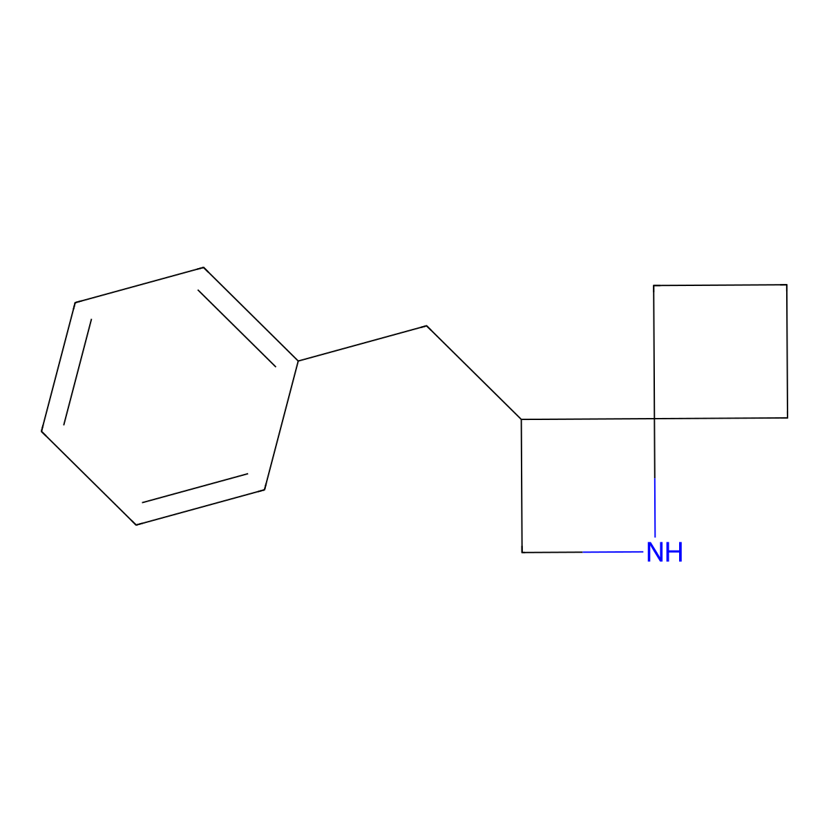 3-Benzyl-1-azaspiro[3.3]heptane molecular structure, CAS 2694728-05-5