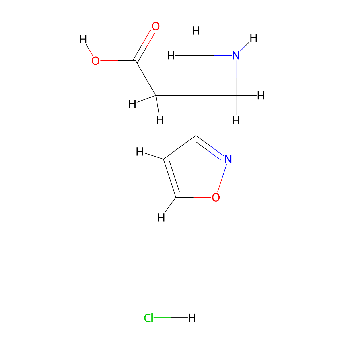 2-[3-(1,2-Oxazol-3-yl)azetidin-3-yl]acetic acid hydrochloride molecular structure, CAS 2694728-53-3