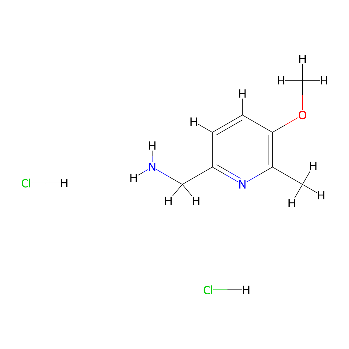 1-(5-Methoxy-6-methylpyridin-2-yl)methanamine dihydrochloride molecular structure, CAS 2694729-18-3