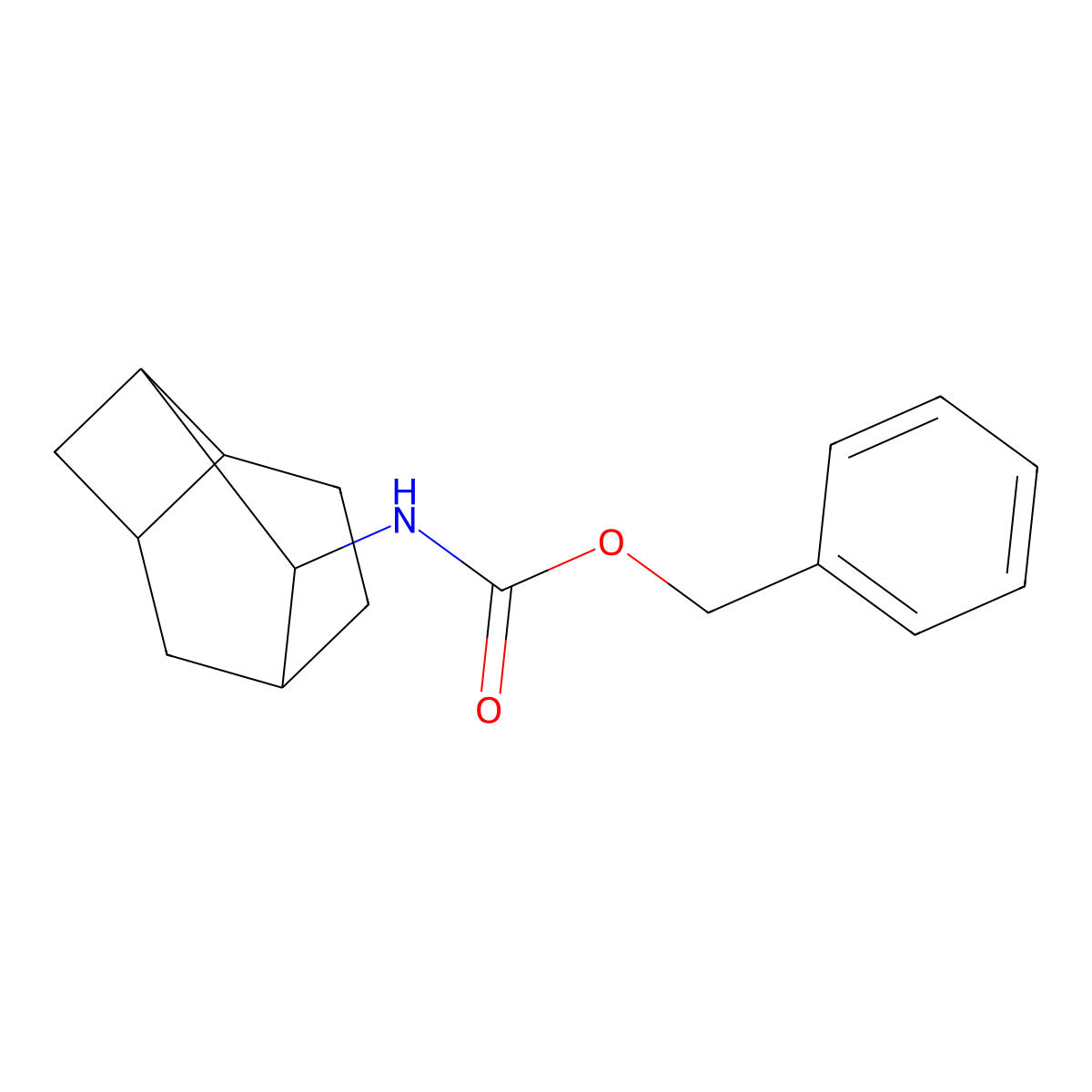 benzyl N-{tricyclo[3.3.1.0,2,7]nonan-6-yl}carbamate molecular structure, CAS 2694732-17-5