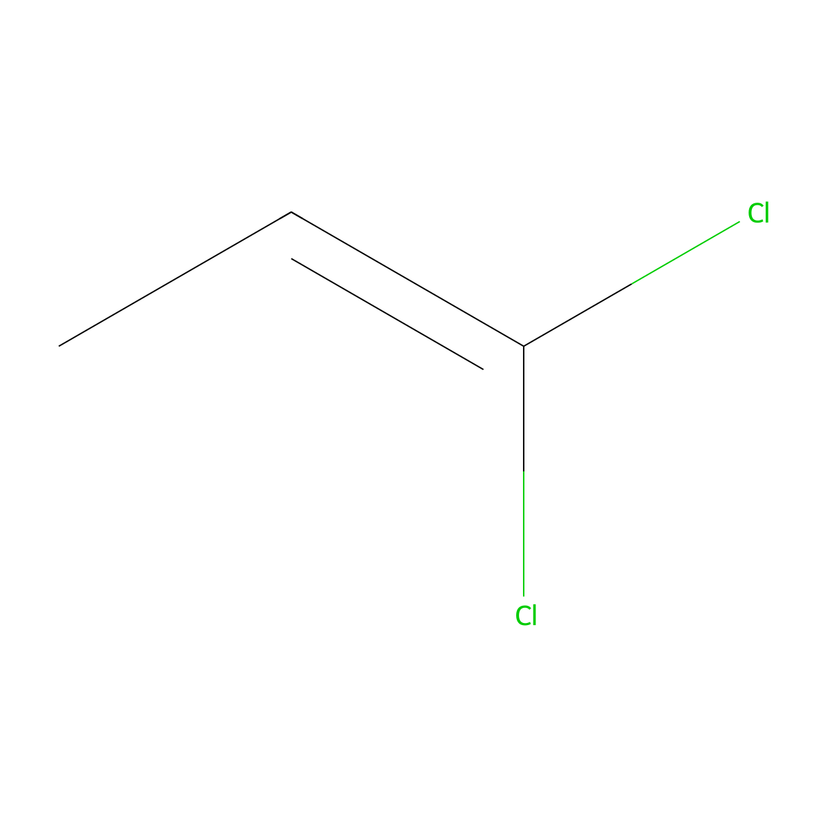 1,1-Dichloropropene molecular structure, CAS 26952-23-8