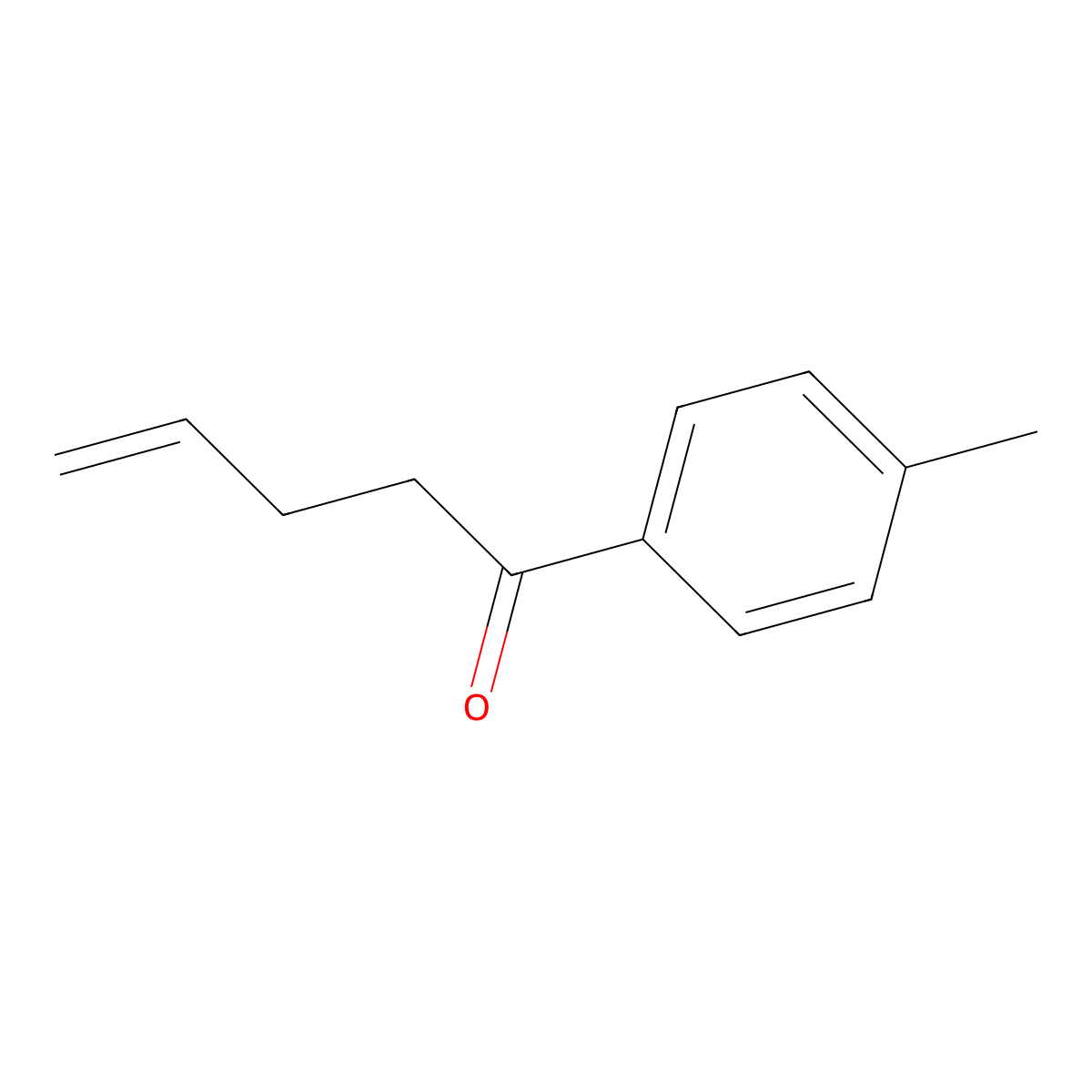 1-(4-Methylphenyl)pent-4-en-1-one molecular structure, CAS 26954-31-4