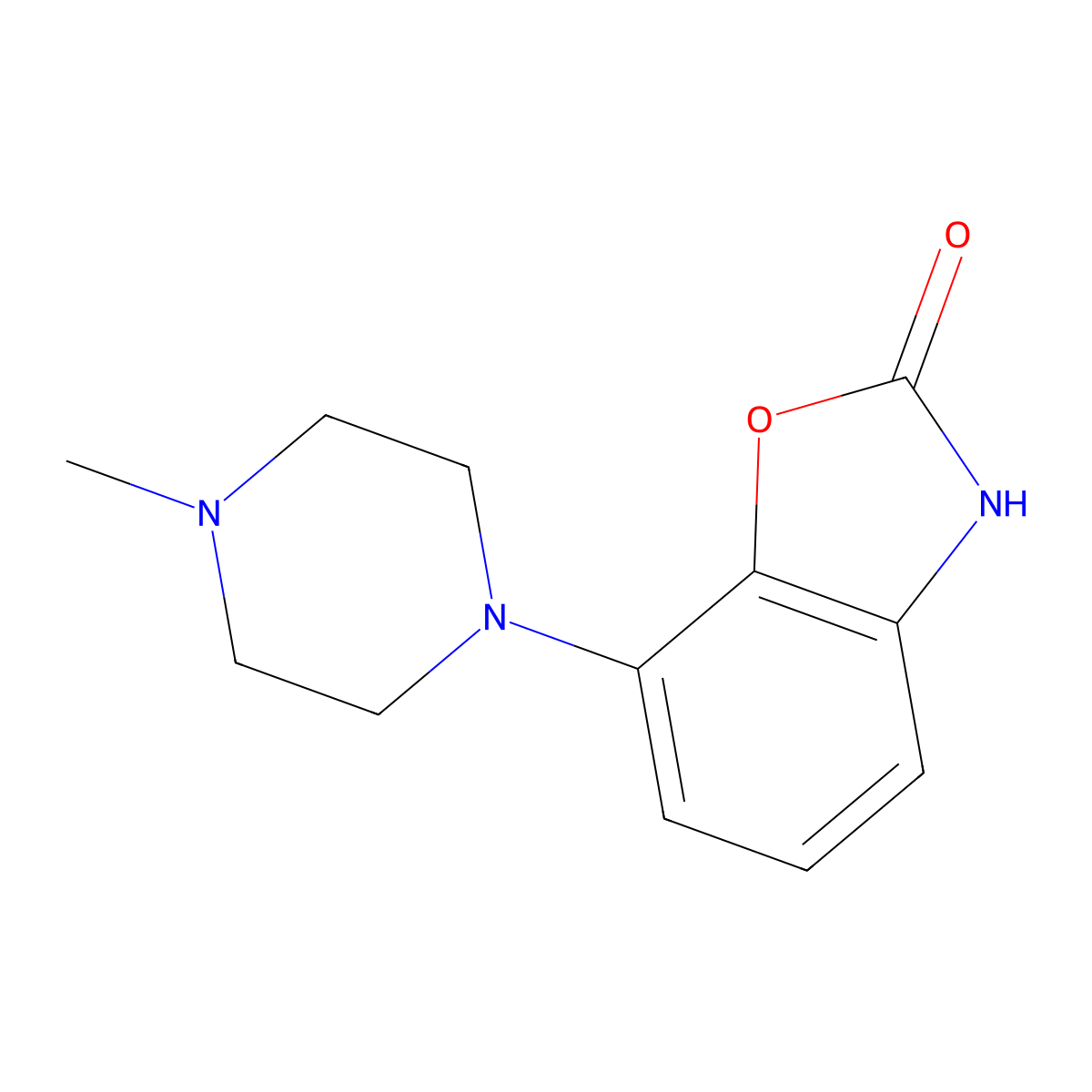 Pardoprunox molecular structure, CAS 269718-84-5