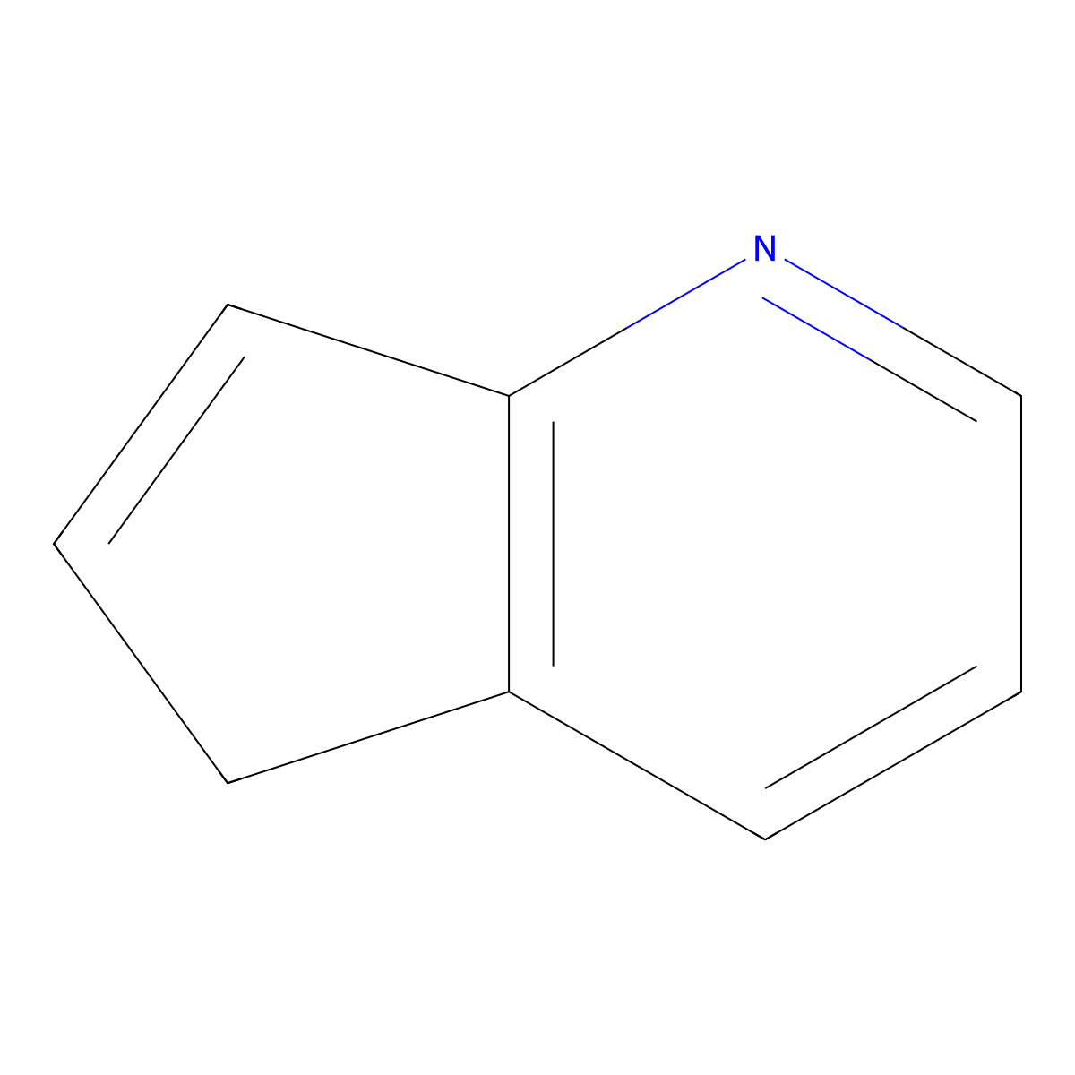 5H-Cyclopenta[b]pyridine molecular structure, CAS 270-91-7