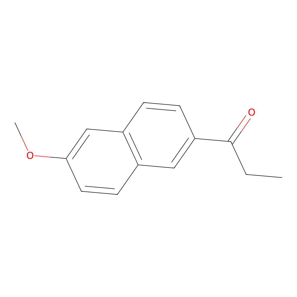1-(6-Methoxy-2-naphthalenyl)-1-propanone molecular structure, CAS 2700-47-2