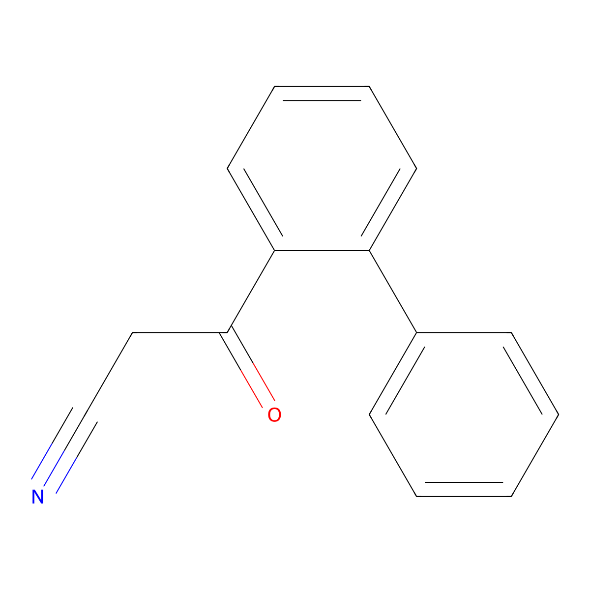 2-Phenylbenzoylacetonitrile molecular structure, CAS 270084-29-2