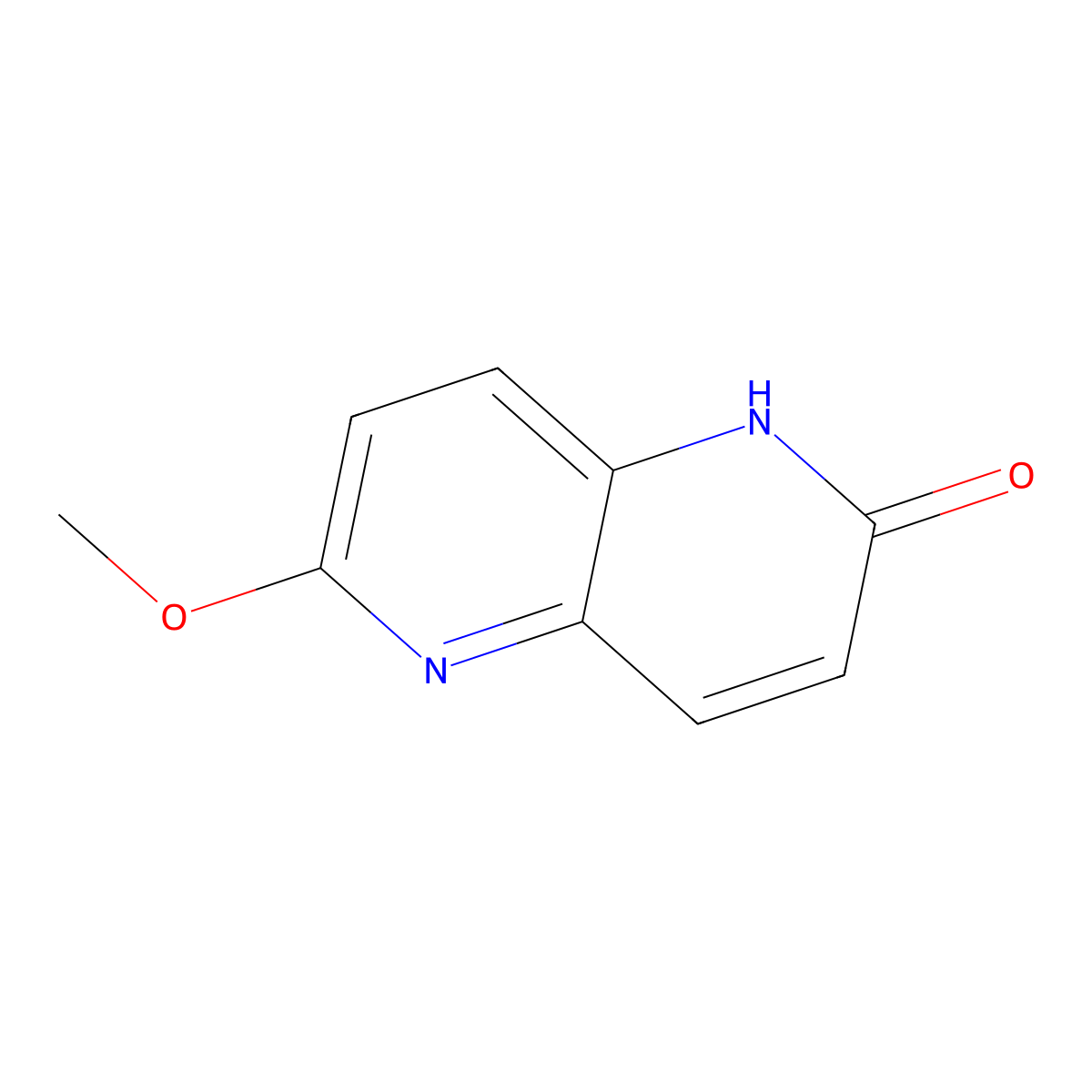 6-methoxy-1,5-Naphthyridin-2(1H)-one molecular structure, CAS 27017-64-7