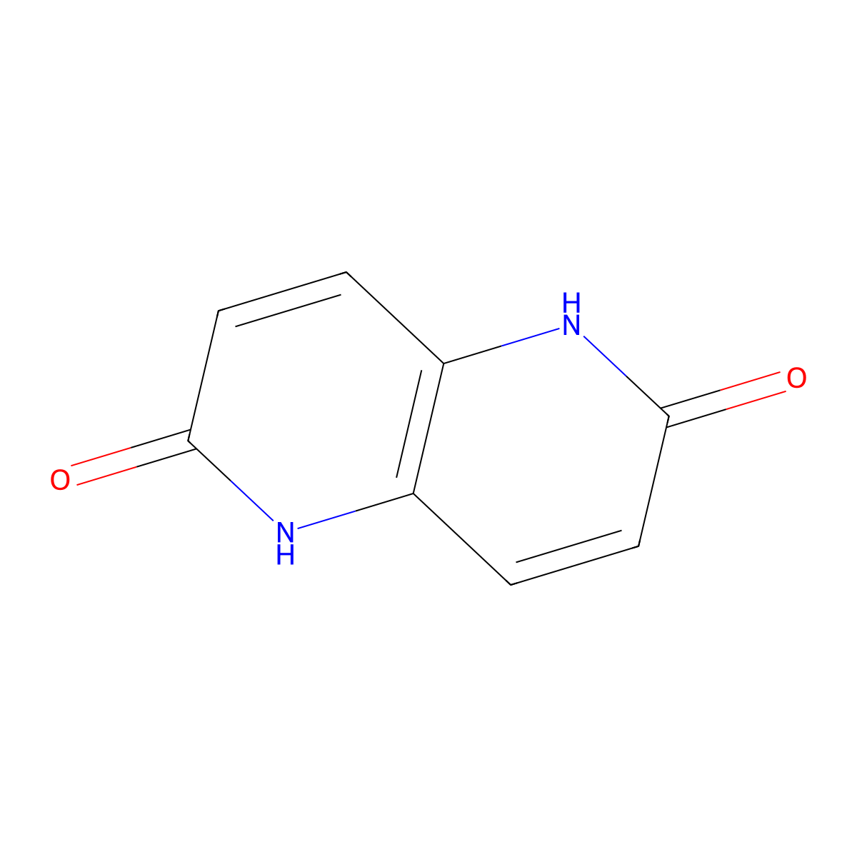 1,5-Dihydro-1,5-naphthyridine-2,6-dione molecular structure, CAS 27017-70-5