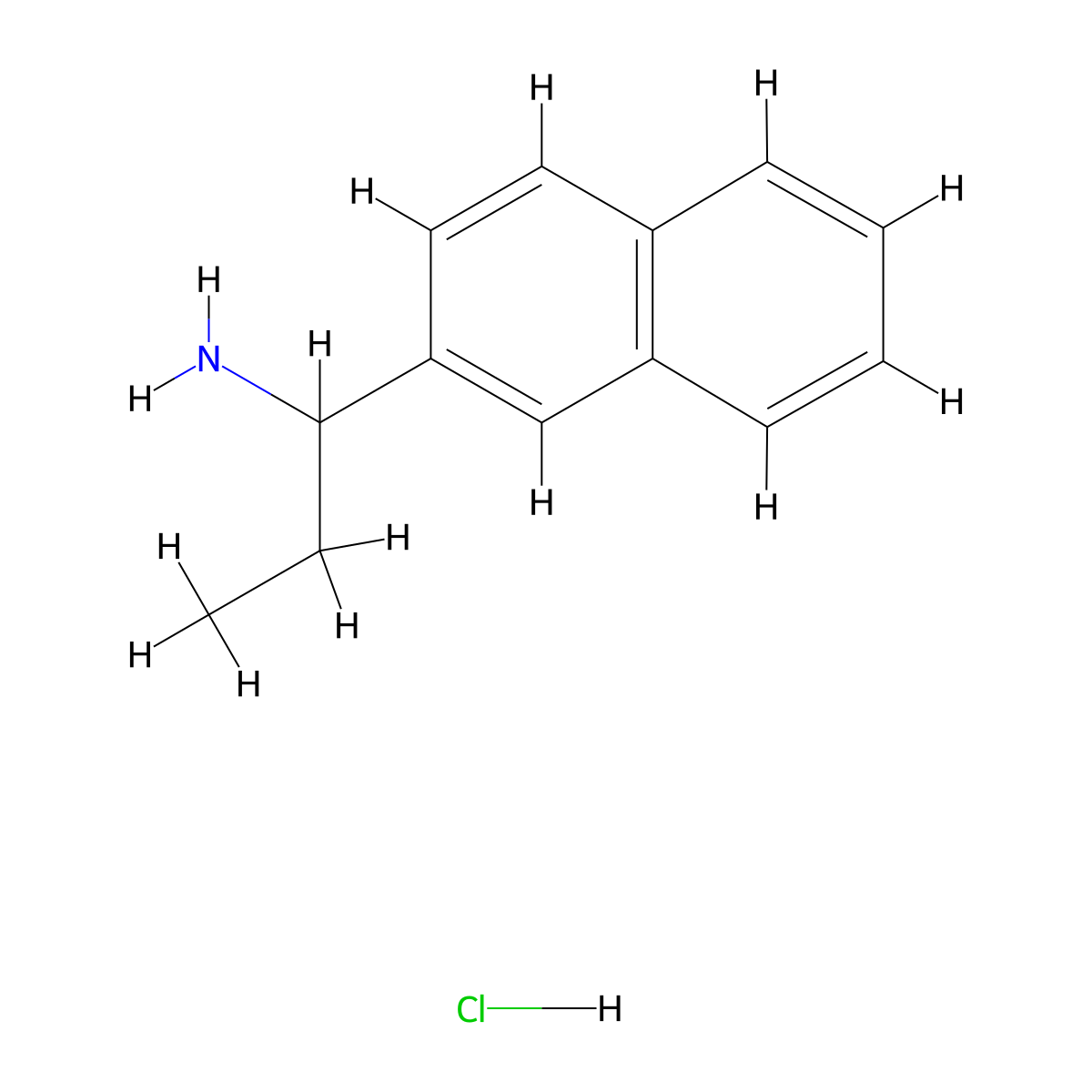 1-(Naphthalen-2-yl)propan-1-amine hydrochloride molecular structure, CAS 2701987-79-1