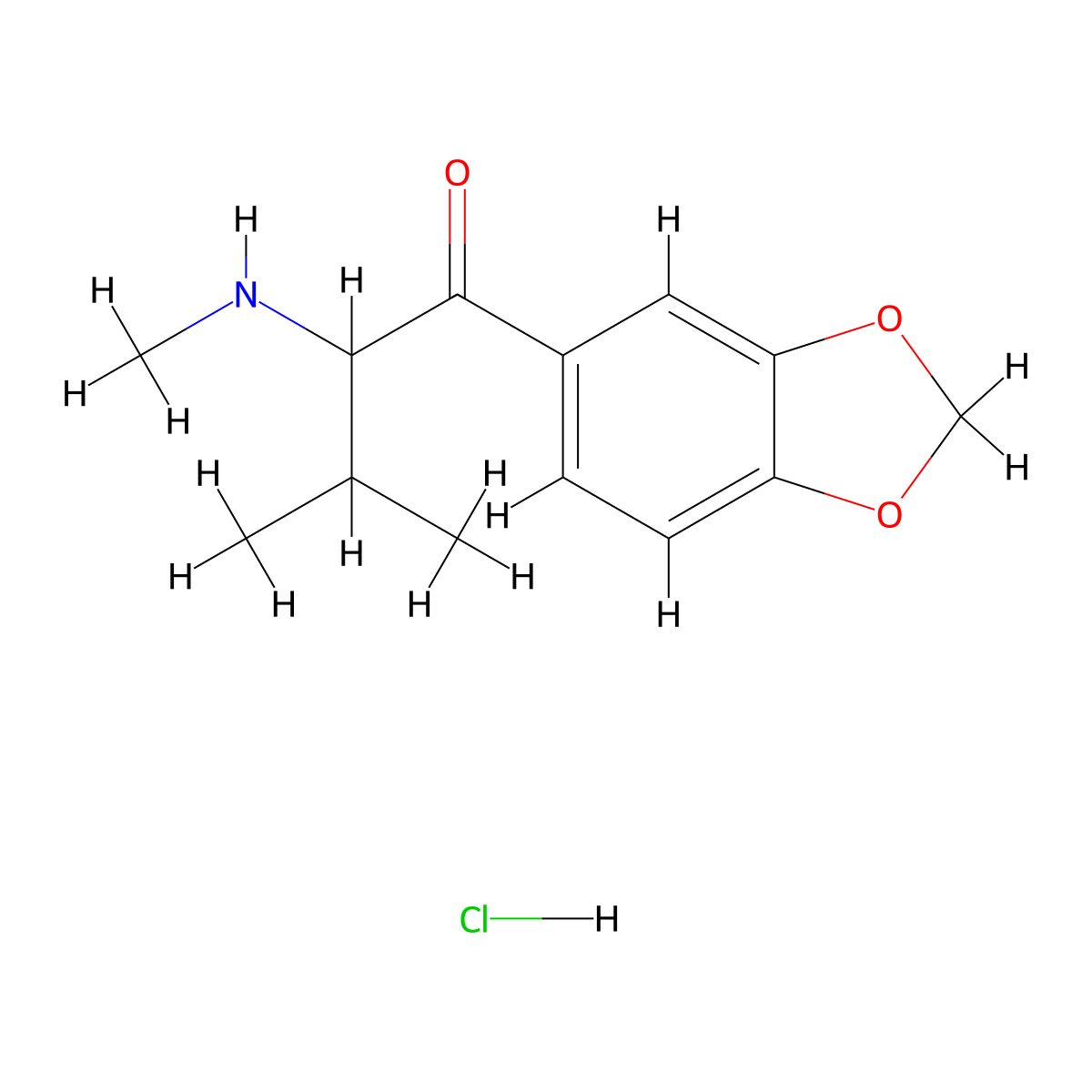 3,4-methylenedioxy-alpha-methylamino-Isovalerophenone (hydrochloride) molecular structure, CAS 2702751-83-3