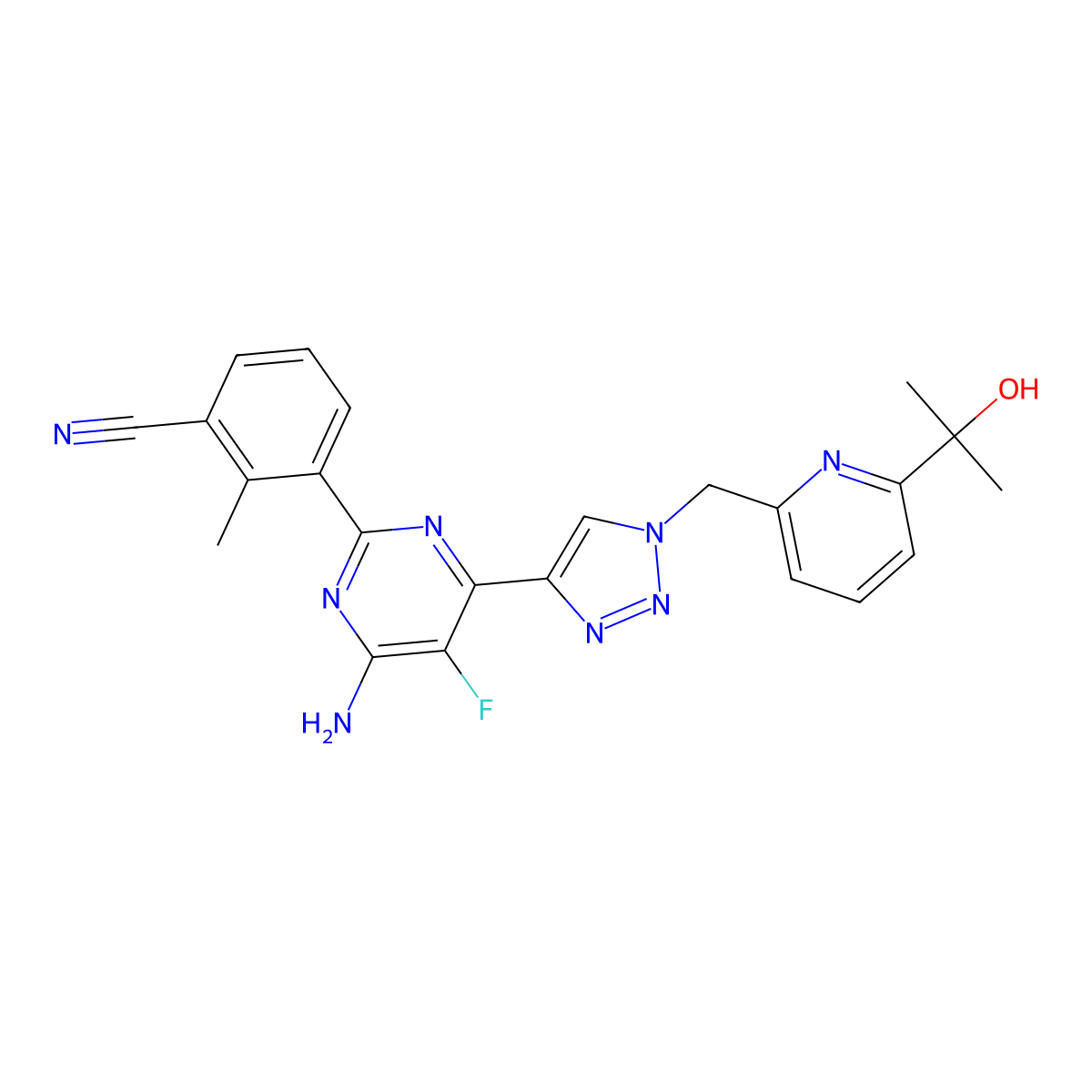 Adenosine receptor antagonist 2 molecular structure, CAS 2703054-47-9
