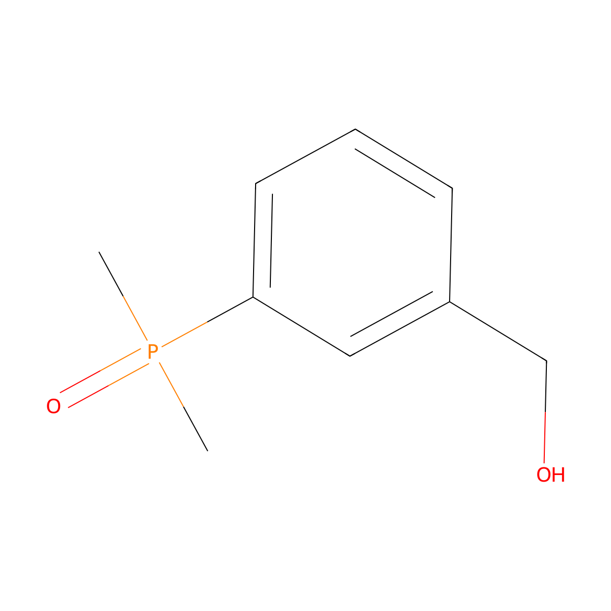[3-(Hydroxymethyl)phenyl]dimethylphosphine Oxide molecular structure, CAS 2703057-09-2