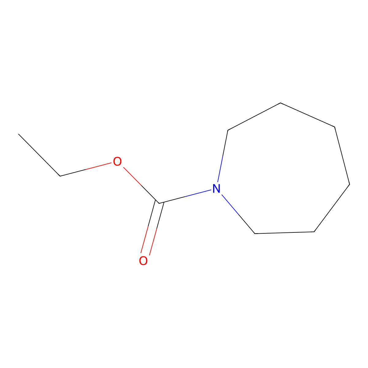 1H-Azepine-1-carboxylic acid, hexahydro-, ethyl ester molecular structure, CAS 27031-51-2