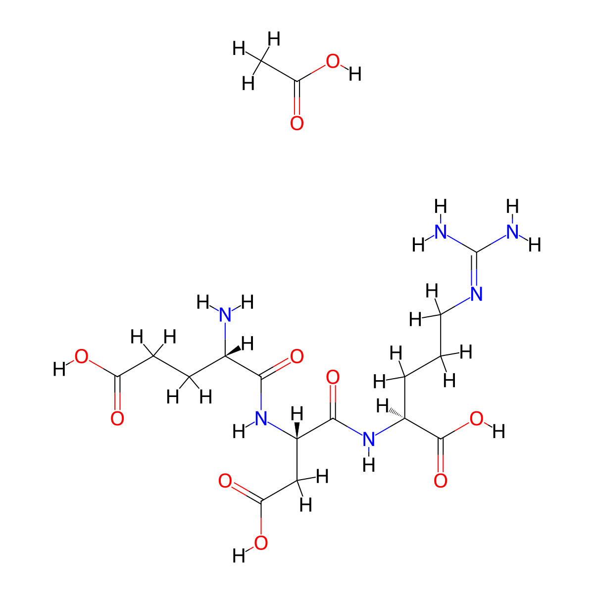 Pinealon Acetate molecular structure, CAS 2703745-42-8
