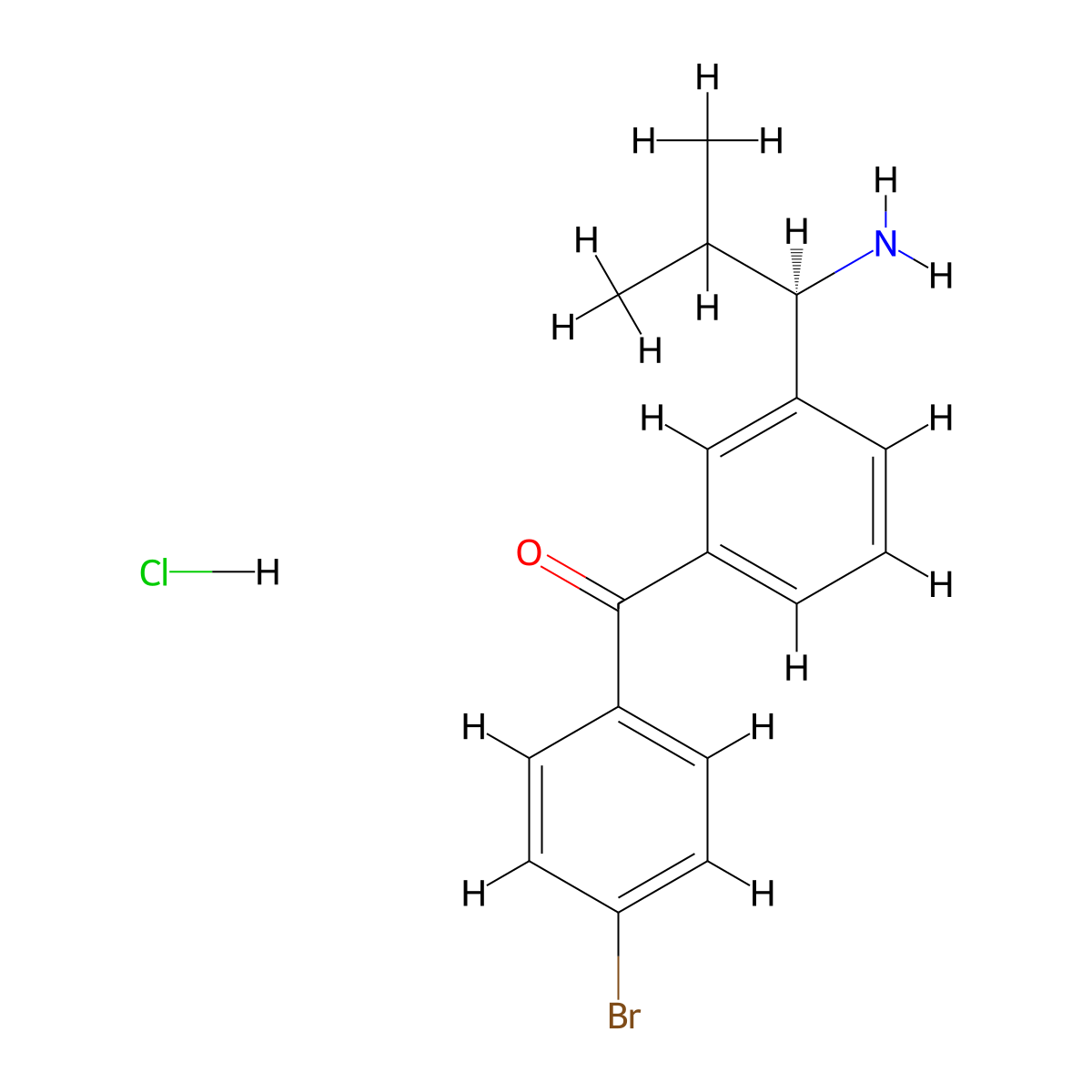 (R)-(3-(1-amino-2-methylpropyl)phenyl)(4-bromophenyl)methanone hydrochloride molecular structure, CAS 2703745-65-5
