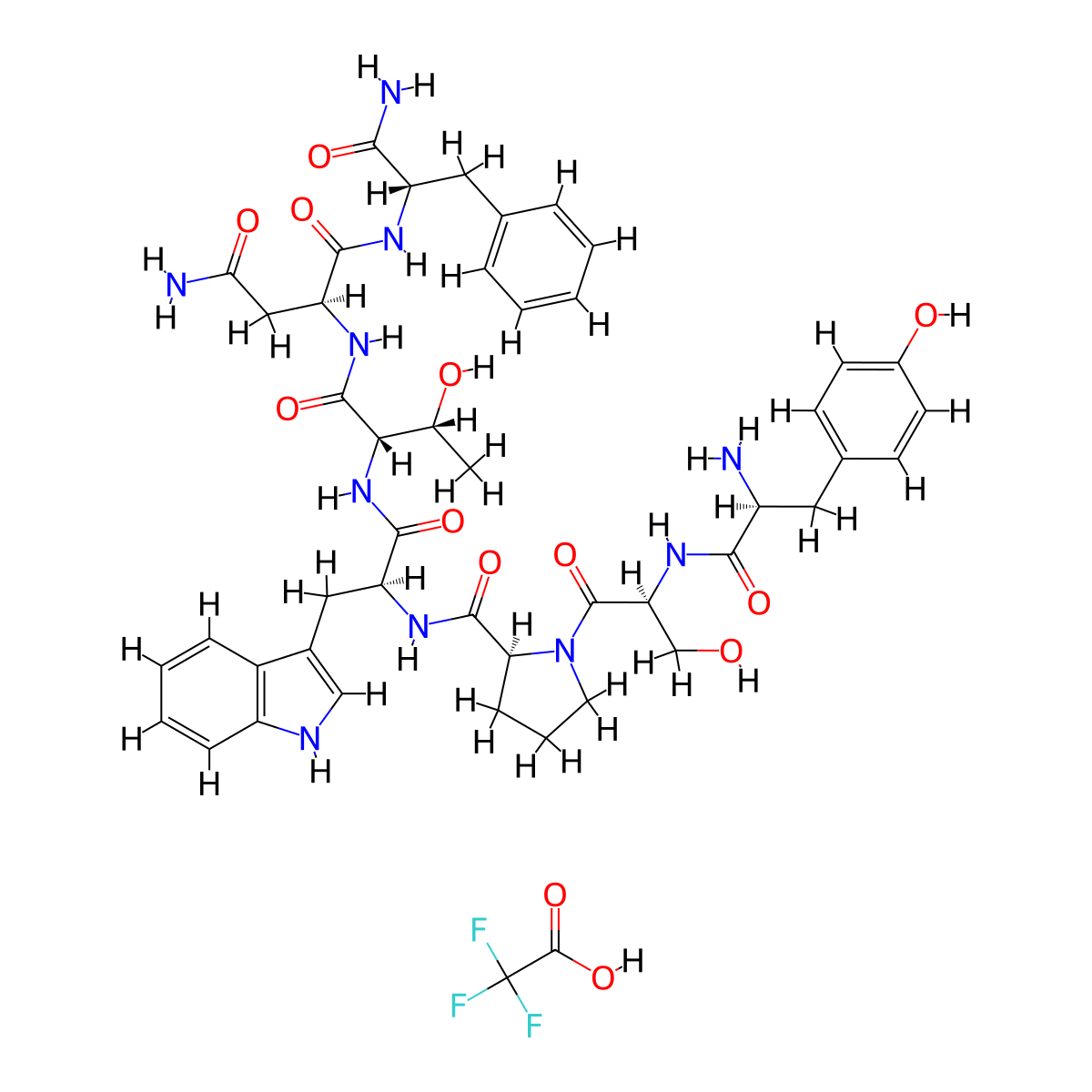RNAIII-inhibiting peptide(TFA) molecular structure, CAS 2703745-76-8