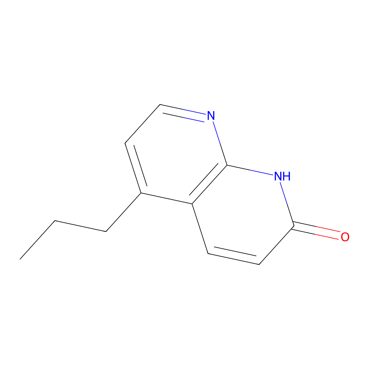 5-Propyl-1,8-naphthyridin-2(1H)-one molecular structure, CAS 2703752-20-7