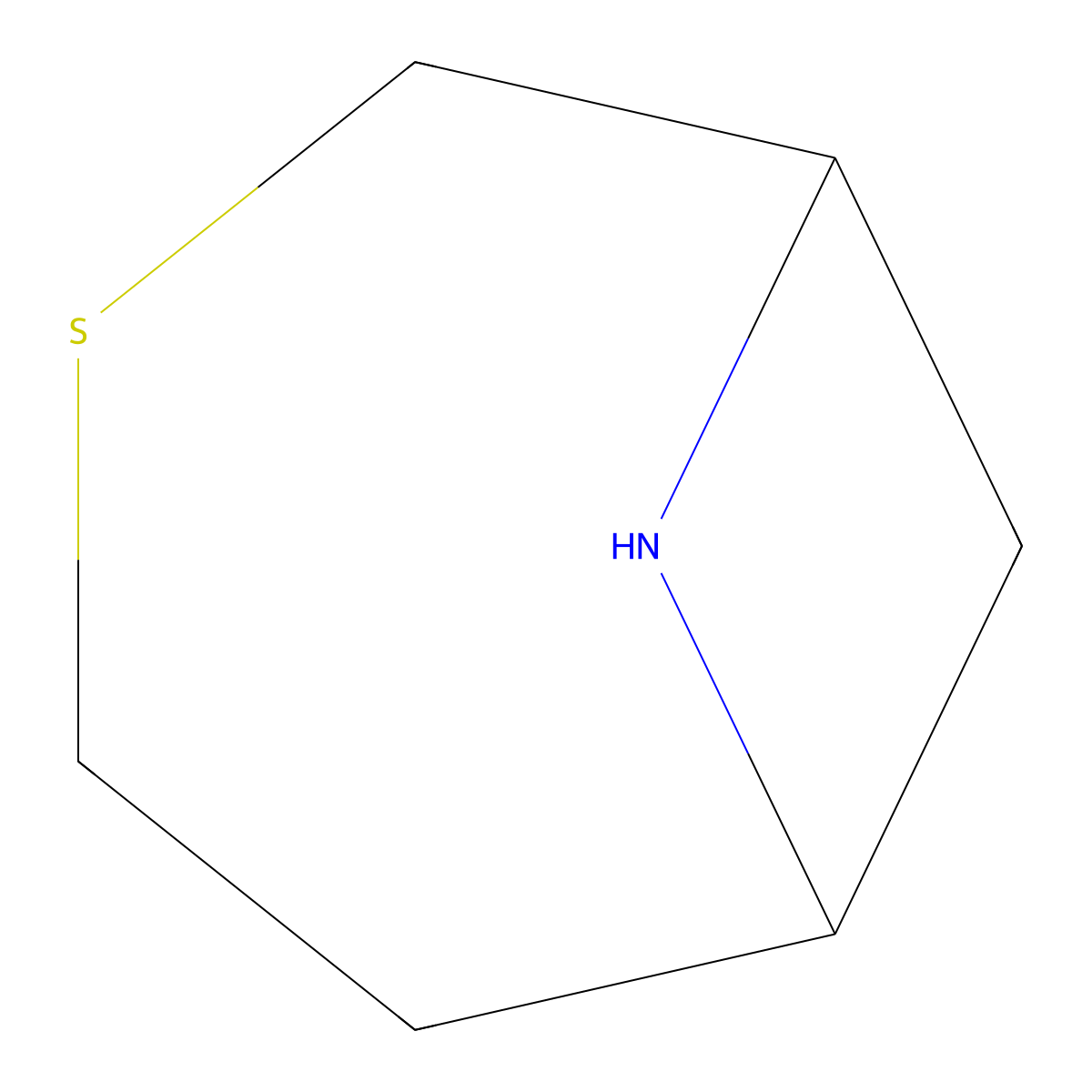 3-Thia-7-azabicyclo[4.1.1]octane molecular structure, CAS 2703752-53-6