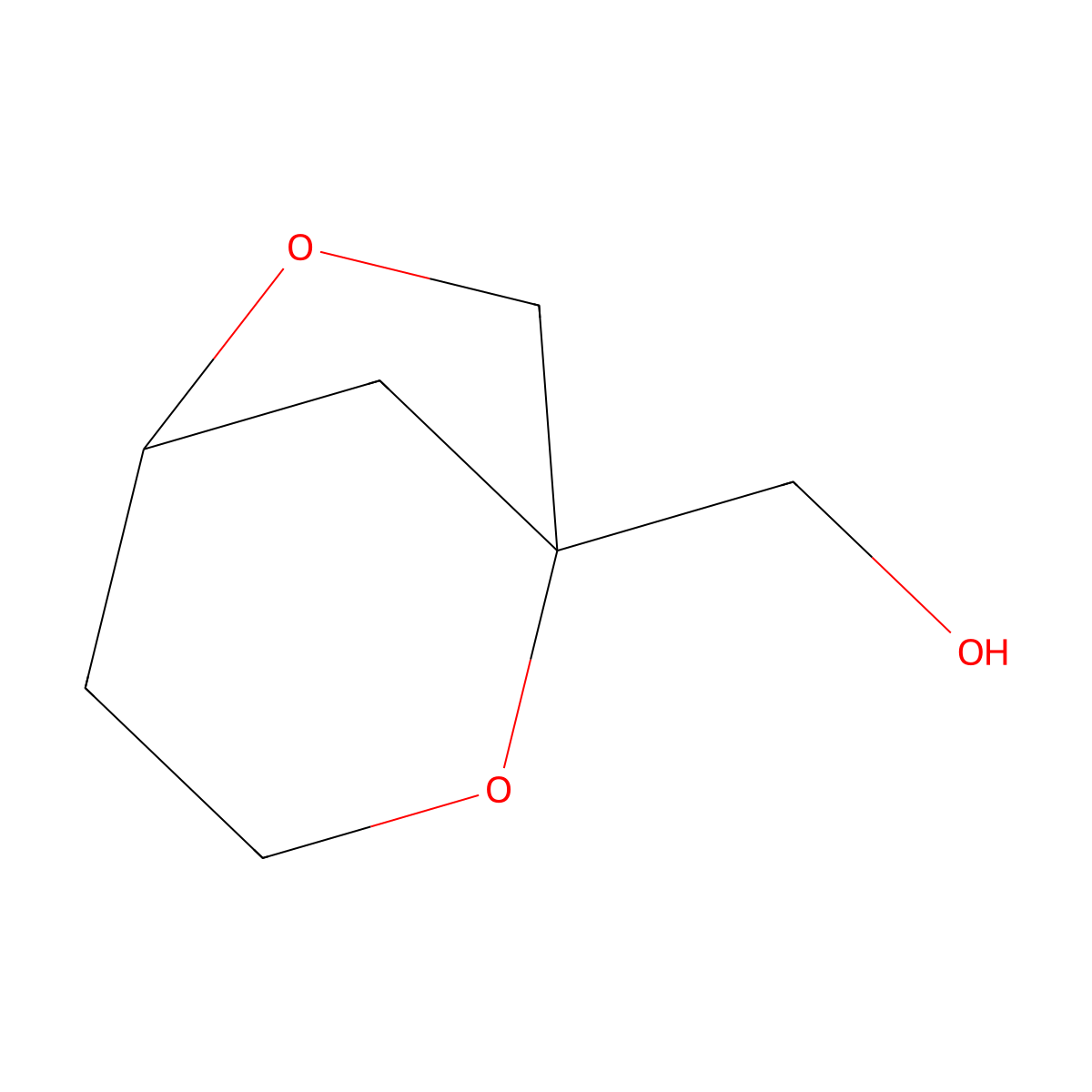 {2,6-Dioxabicyclo[3.2.1]octan-1-yl}methanol molecular structure, CAS 2703774-49-4