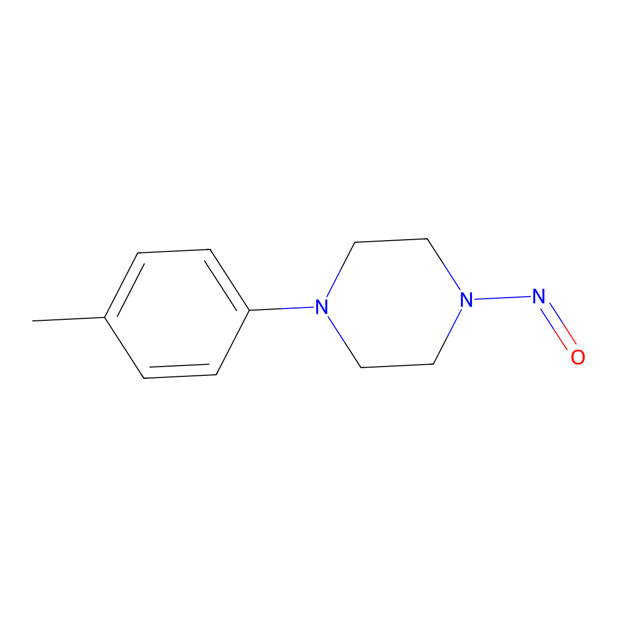 1-(4-Methylphenyl)-4-nitrosopiperazine molecular structure, CAS 2703780-36-1