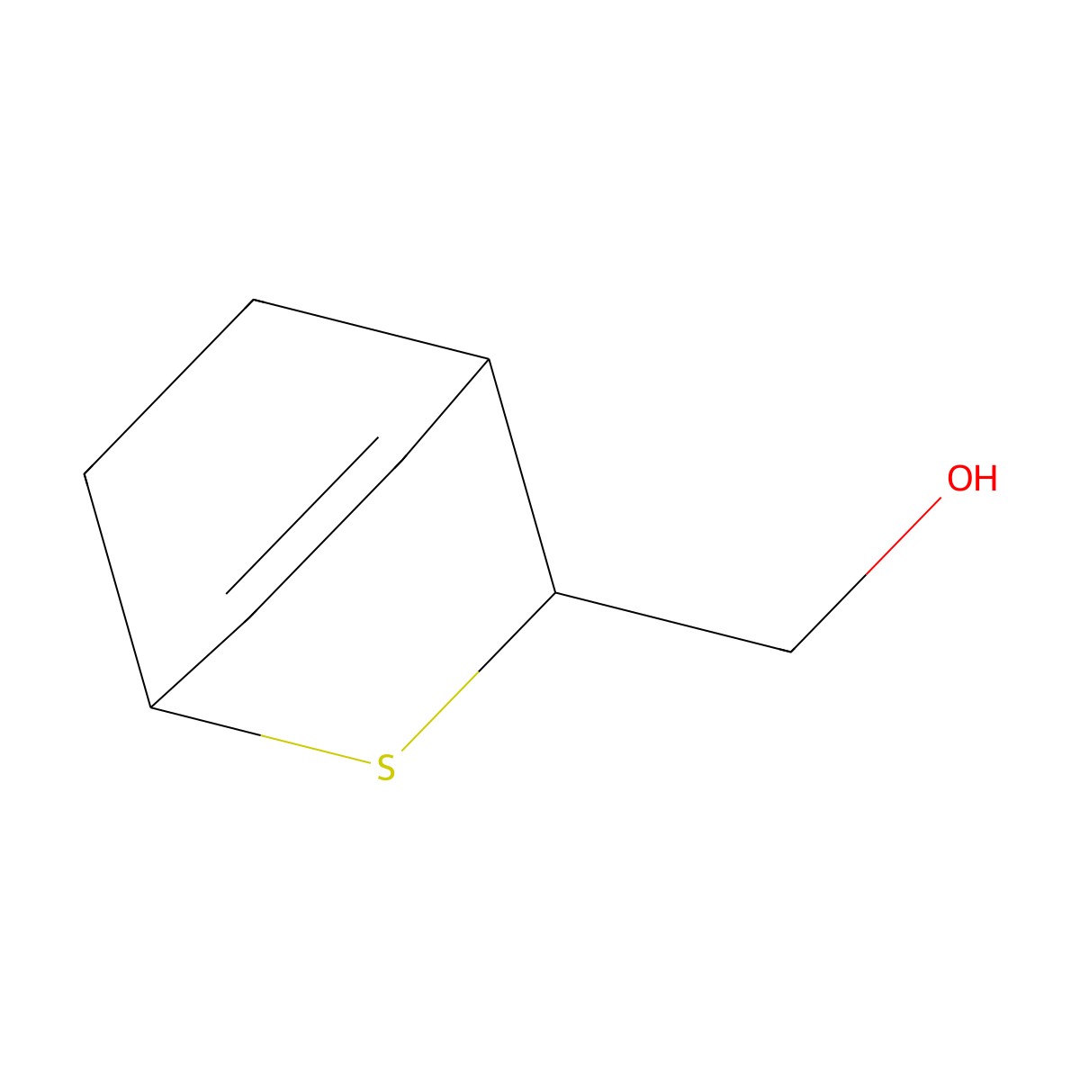 {2-Thiabicyclo[2.2.2]oct-5-en-3-yl}methanol molecular structure, CAS 2703781-65-9