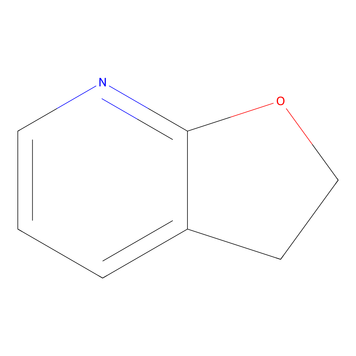 2,3-Dihydrofuro[2,3-b]pyridine molecular structure, CAS 27038-50-2