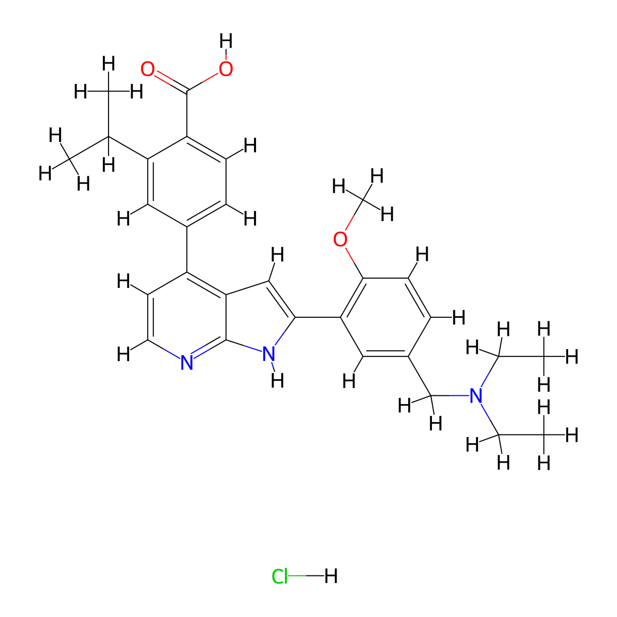 TCMDC-135051 (hydrochloride) molecular structure, CAS 2705545-47-5