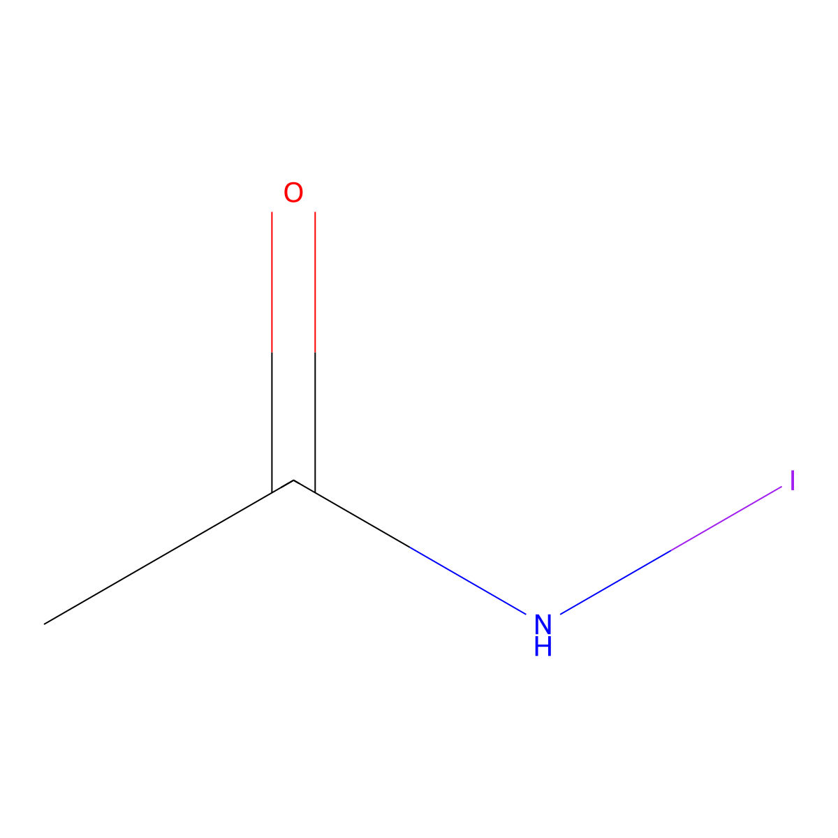 N-Iodoacetamide molecular structure, CAS 27059-94-5