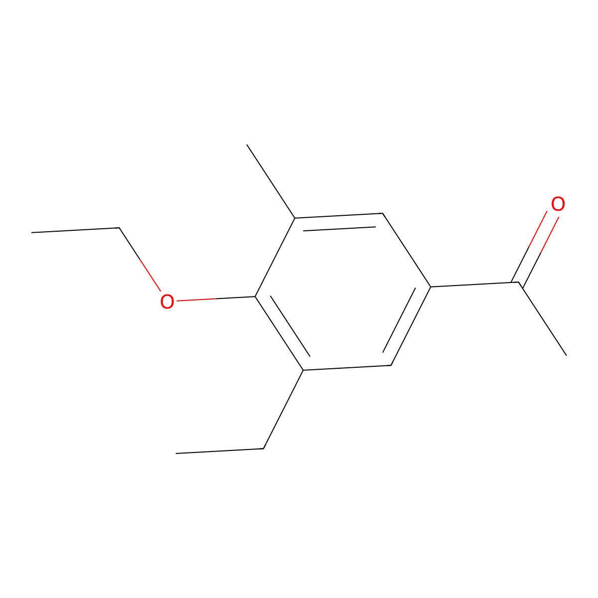 1-(4-Ethoxy-3-ethyl-5-methylphenyl)ethanone molecular structure, CAS 2706394-58-1