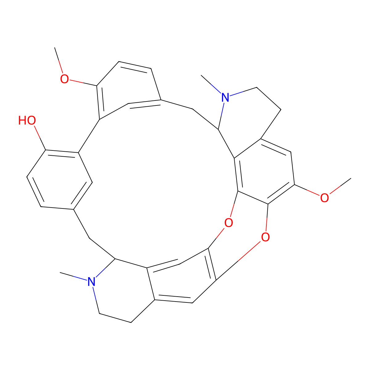 Tiliacorinine molecular structure, CAS 27073-73-0