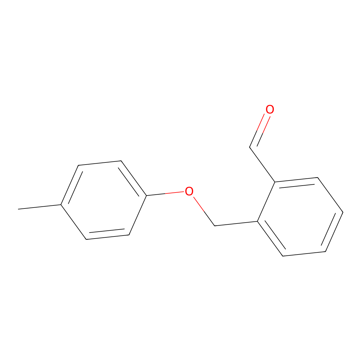 2-((p-Tolyloxy)methyl)benzaldehyde molecular structure, CAS 2707395-30-8