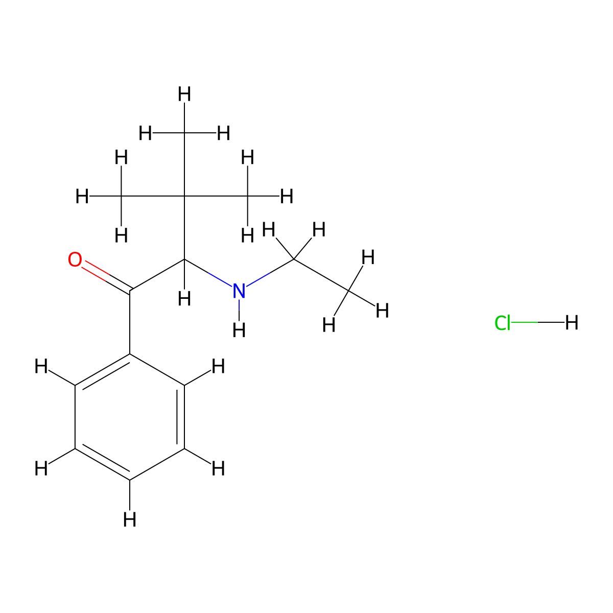 alpha-ethylamino-3,3-Dimethylbutyrophenone (hydrochloride) molecular structure, CAS 2707567-71-1