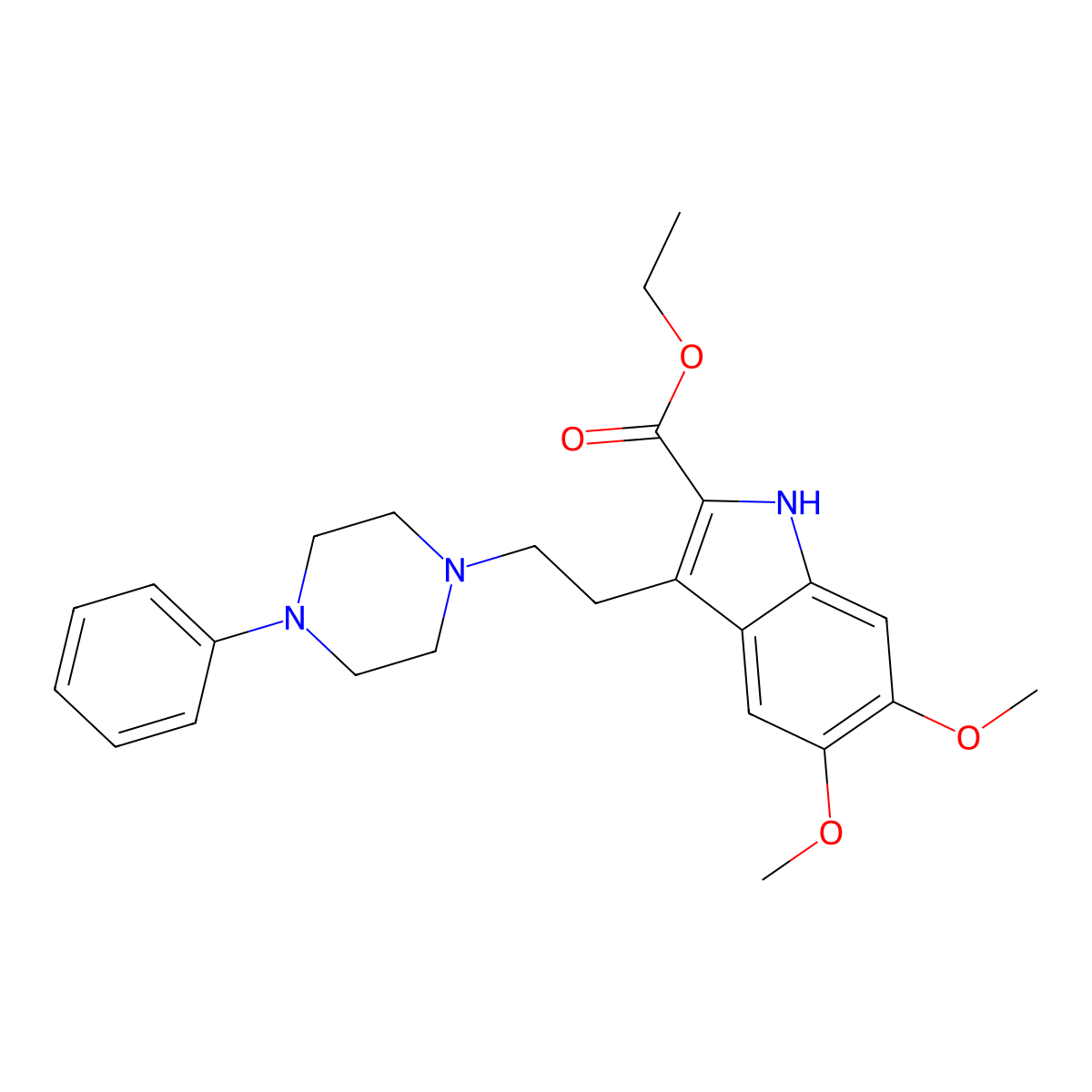 Alpertine molecular structure, CAS 27076-46-6
