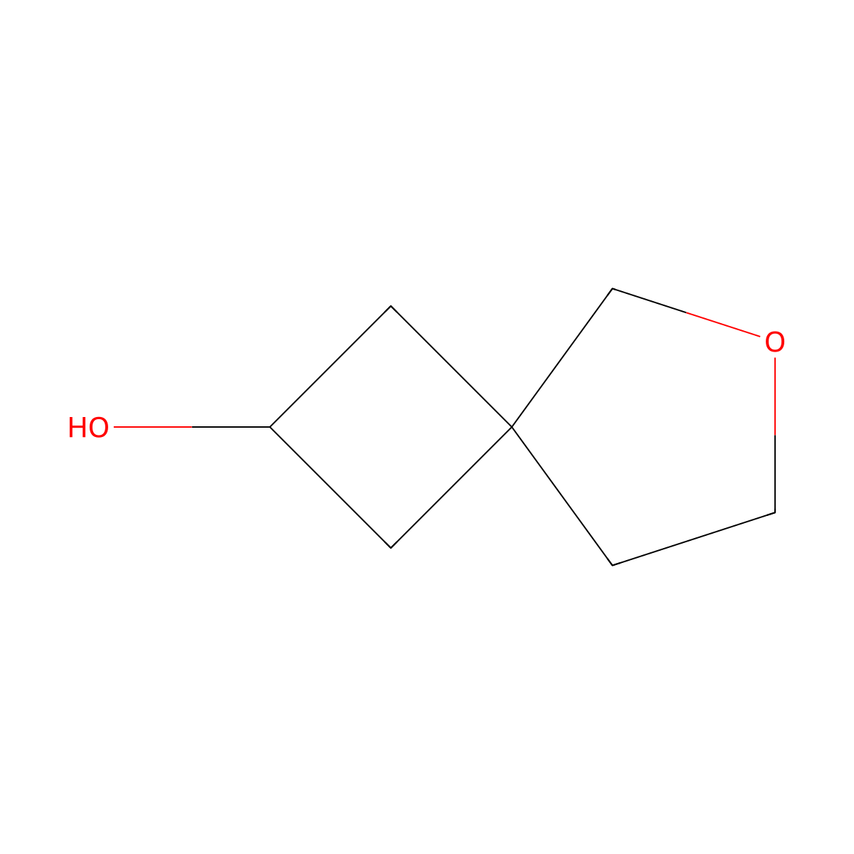 6-Oxaspiro[3.4]octan-2-ol molecular structure, CAS 2708281-90-5