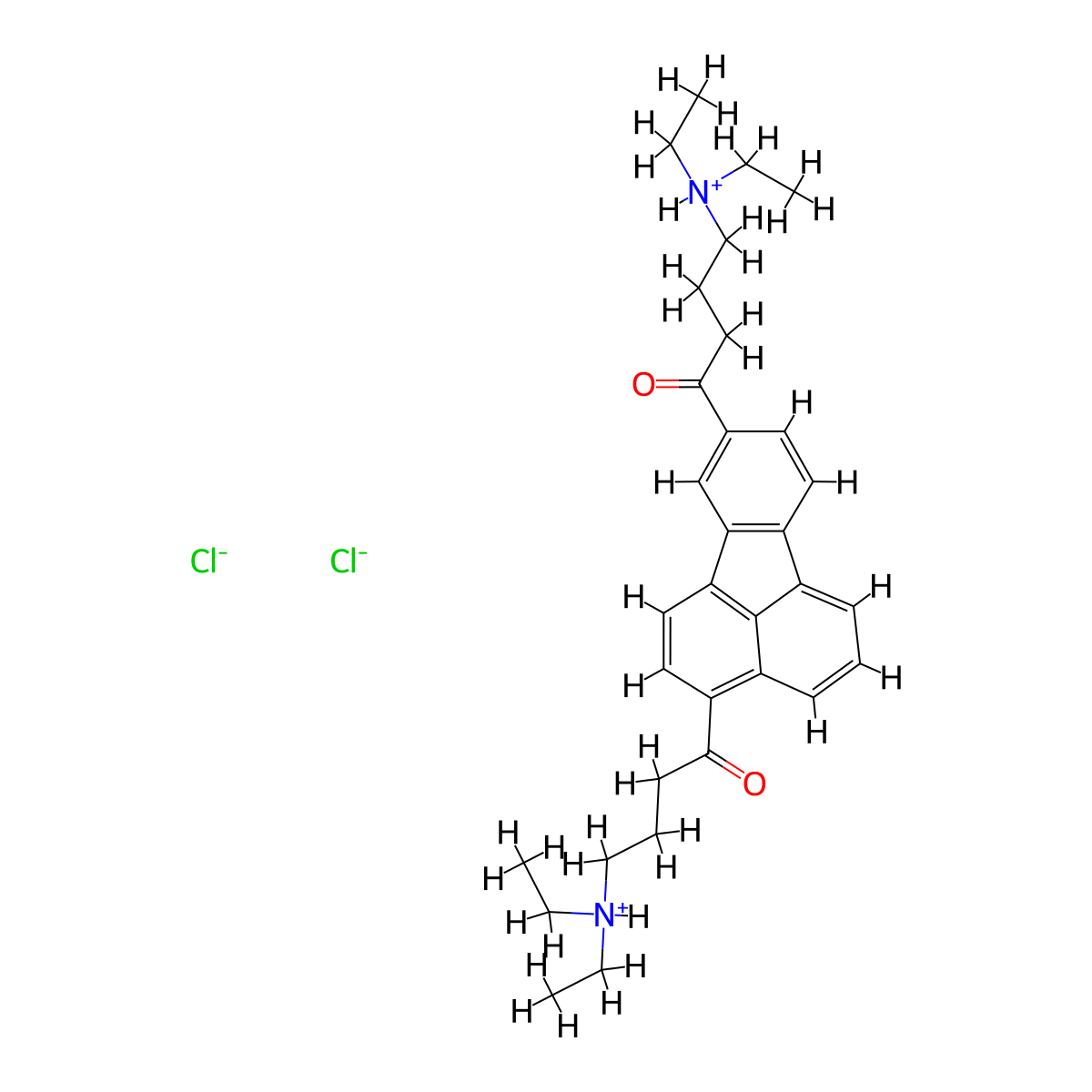 DEAP fluoranthene molecular structure, CAS 27086-86-8