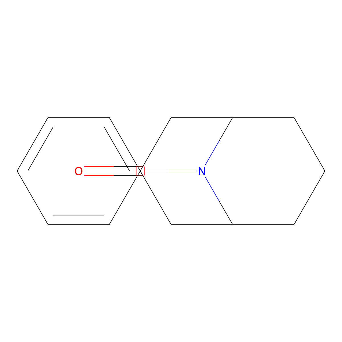 9-Phenyl-9-azabicyclo[3.3.1]nonan-3-one molecular structure, CAS 27092-81-5