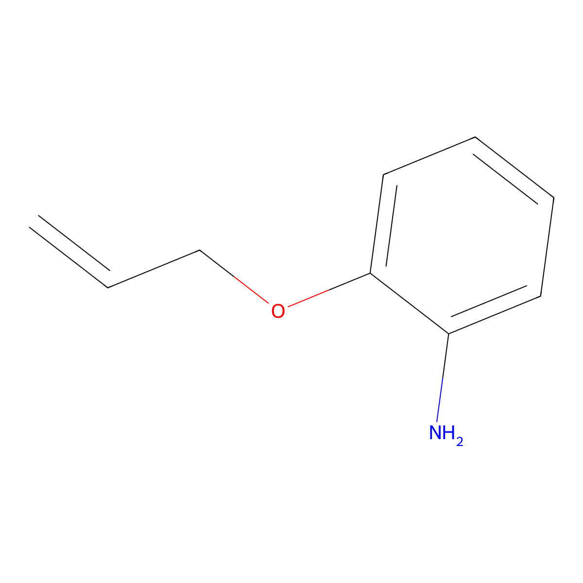 2-(Allyloxy)aniline molecular structure, CAS 27096-64-6