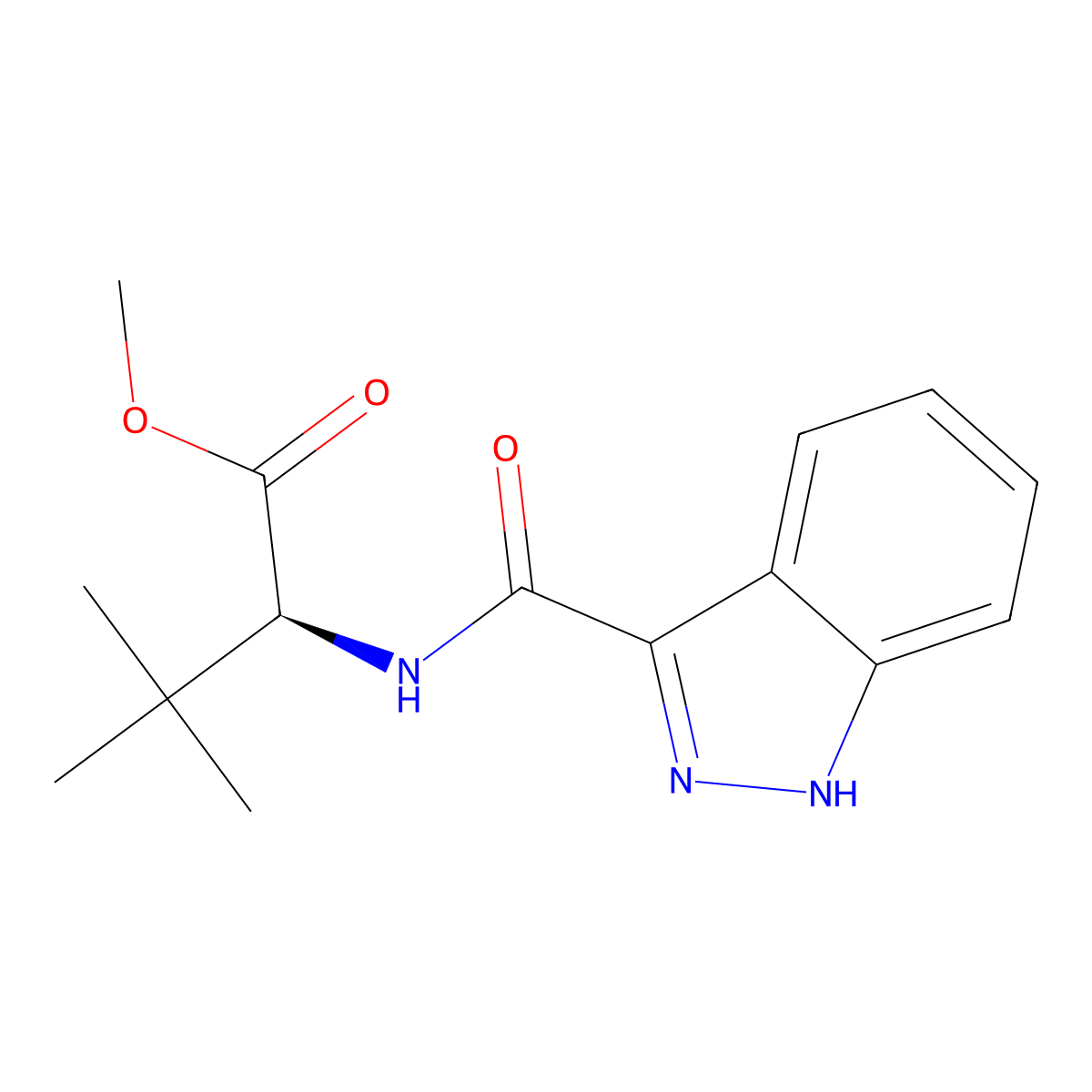 Mdmb-inaca molecular structure, CAS 2709672-58-0
