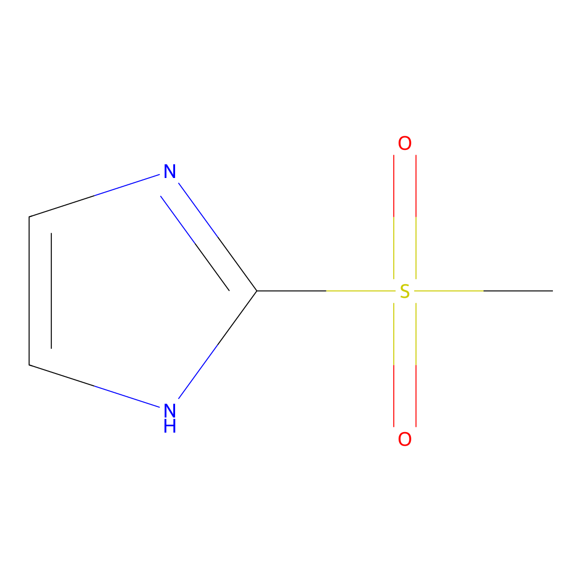 2-(Methylsulfonyl)imidazole molecular structure, CAS 27098-98-2